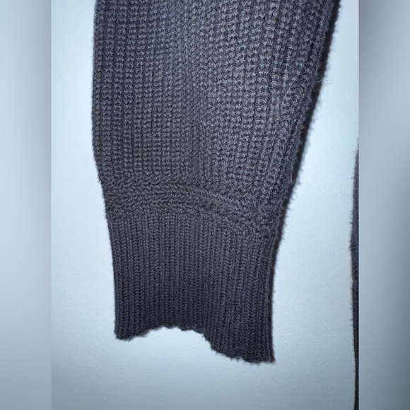 Ralph Lauren Lauren Jeans‎ Women's Black Sweater 1/4 Button Collared Size small - Picture 5 of 6